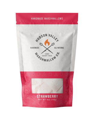 Gourmet Strawberry Marshmallows (4oz bag)